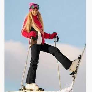 Women's Black Ski Pants